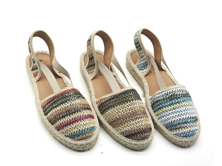 Crochet Slingback Espadrilles