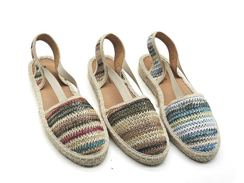 Crochet Slingback Espadrilles