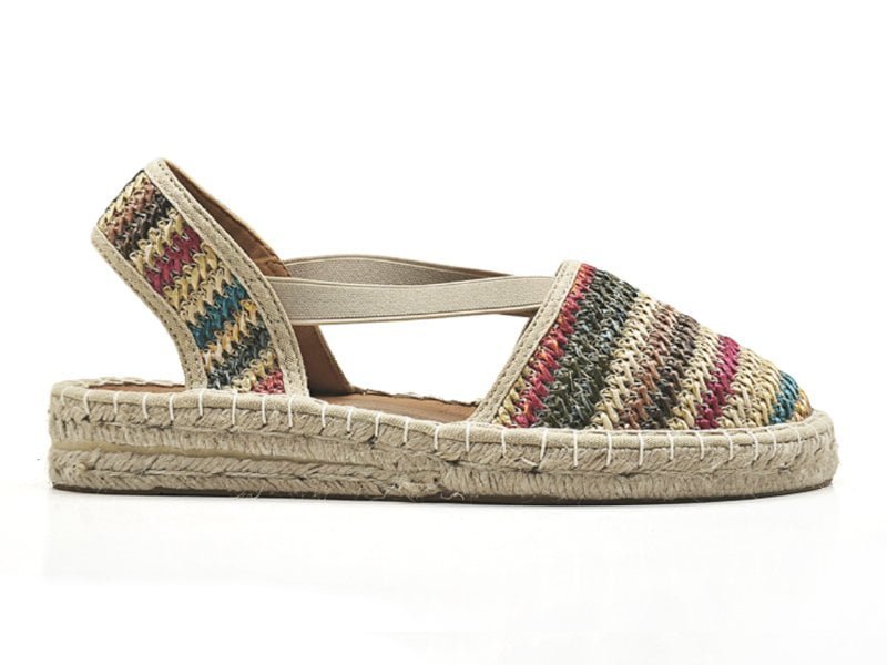 Crochet Slingback Espadrilles