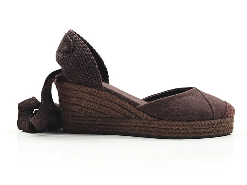 Ankle Tie Espadrille Wedges