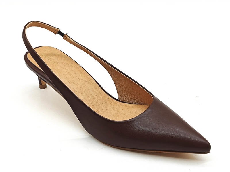 Pointed Toe Slingback Stilettos