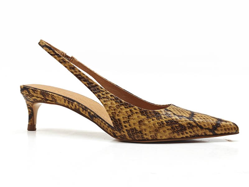 Pointed Toe Slingback Stilettos