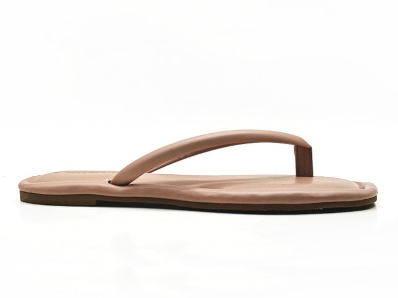 Flat Square Toe Flip Flops