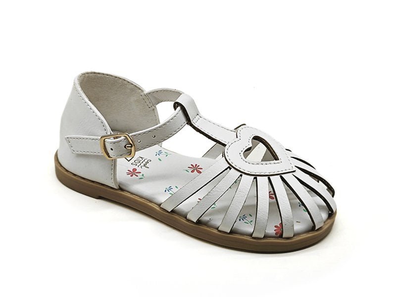 Heart Cutout Gladiator Sandals
