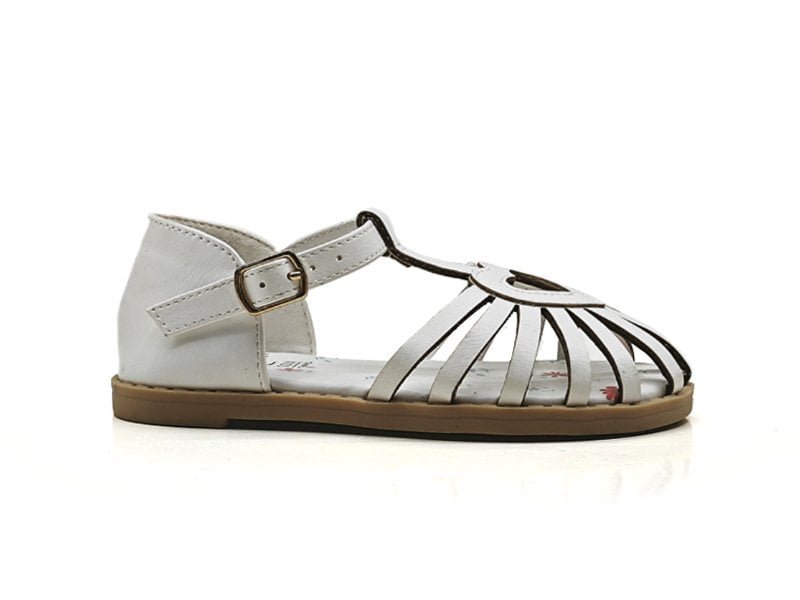 Heart Cutout Gladiator Sandals