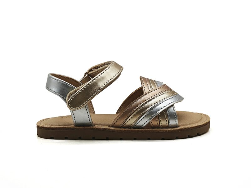 Twist Color Block Kids Sandals