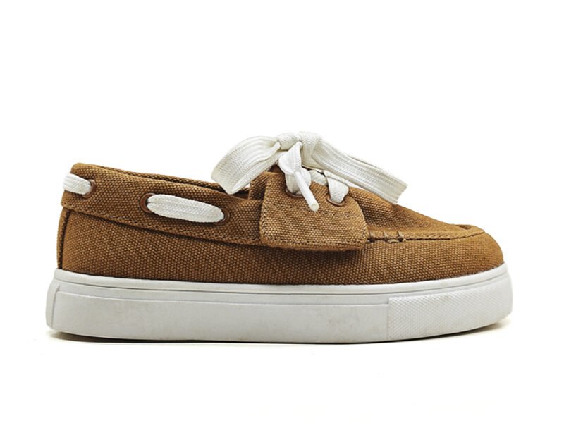Kids Canvas Boat Shoes