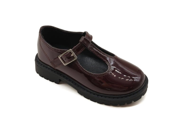 Patent Chunky Mary Jane Shoes