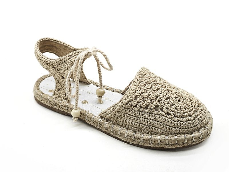 Crochet Beaded Boho Sandals