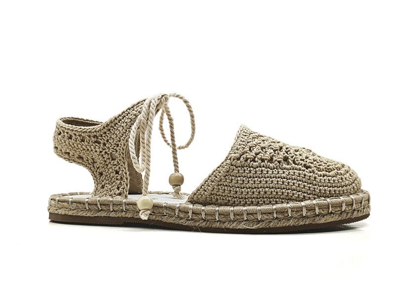 Crochet Beaded Boho Sandals