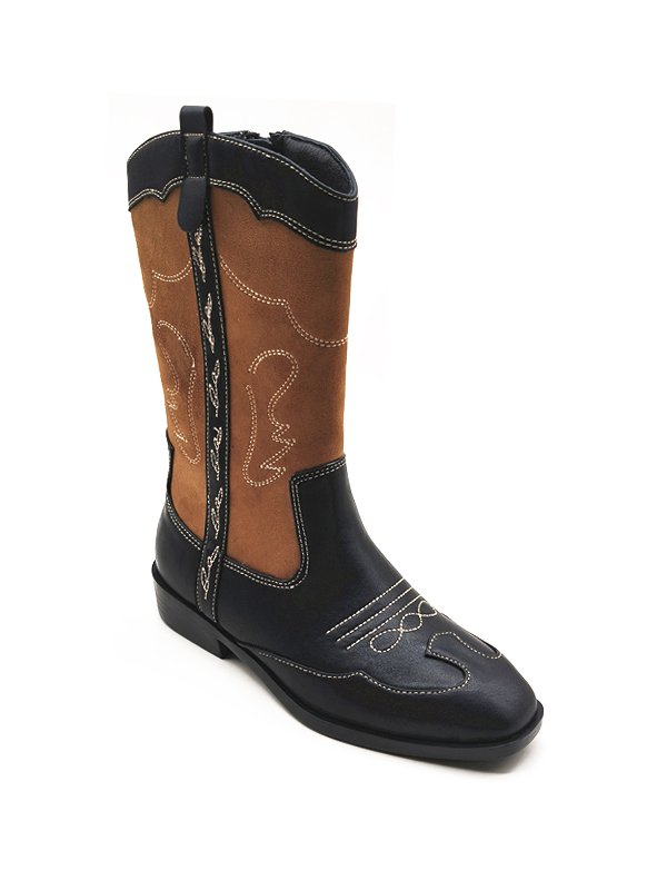 Two-Tone Kids Cowboy Boots