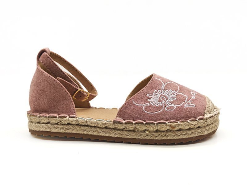 Floral Embroidery Espadrilles