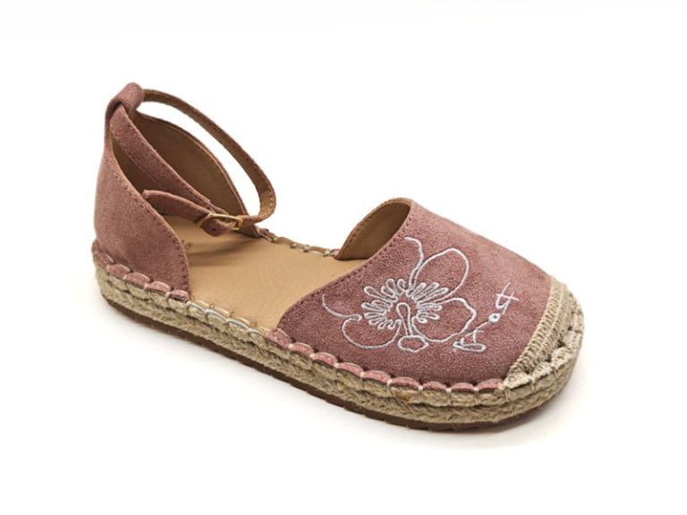 Floral Embroidery Espadrilles