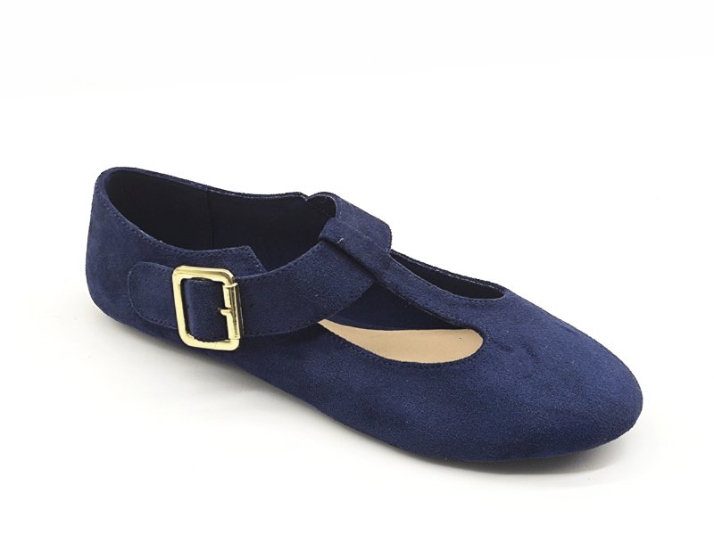 Ankle strap ballet pumps