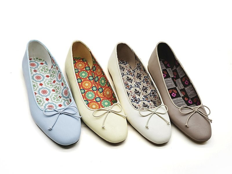 Women Classic Bow Slip-on Ballet Shoes