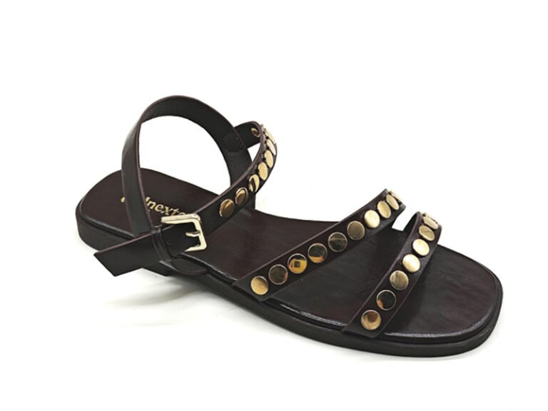 Multi Strap Rivet Decor Summer Sandals