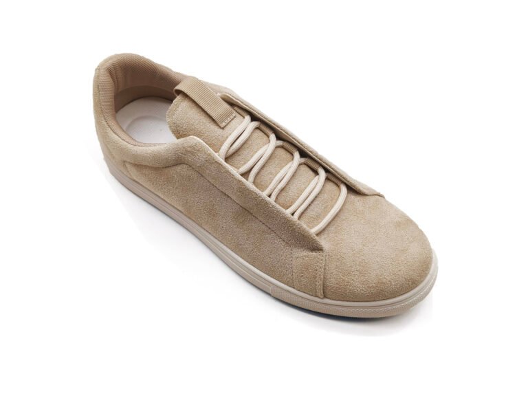 Suede Hidden Laces Casual Sneakers