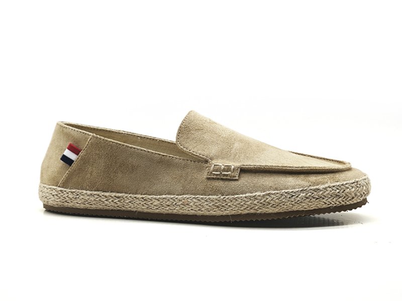 Suede Slip-on Espadrille Flat Shoes